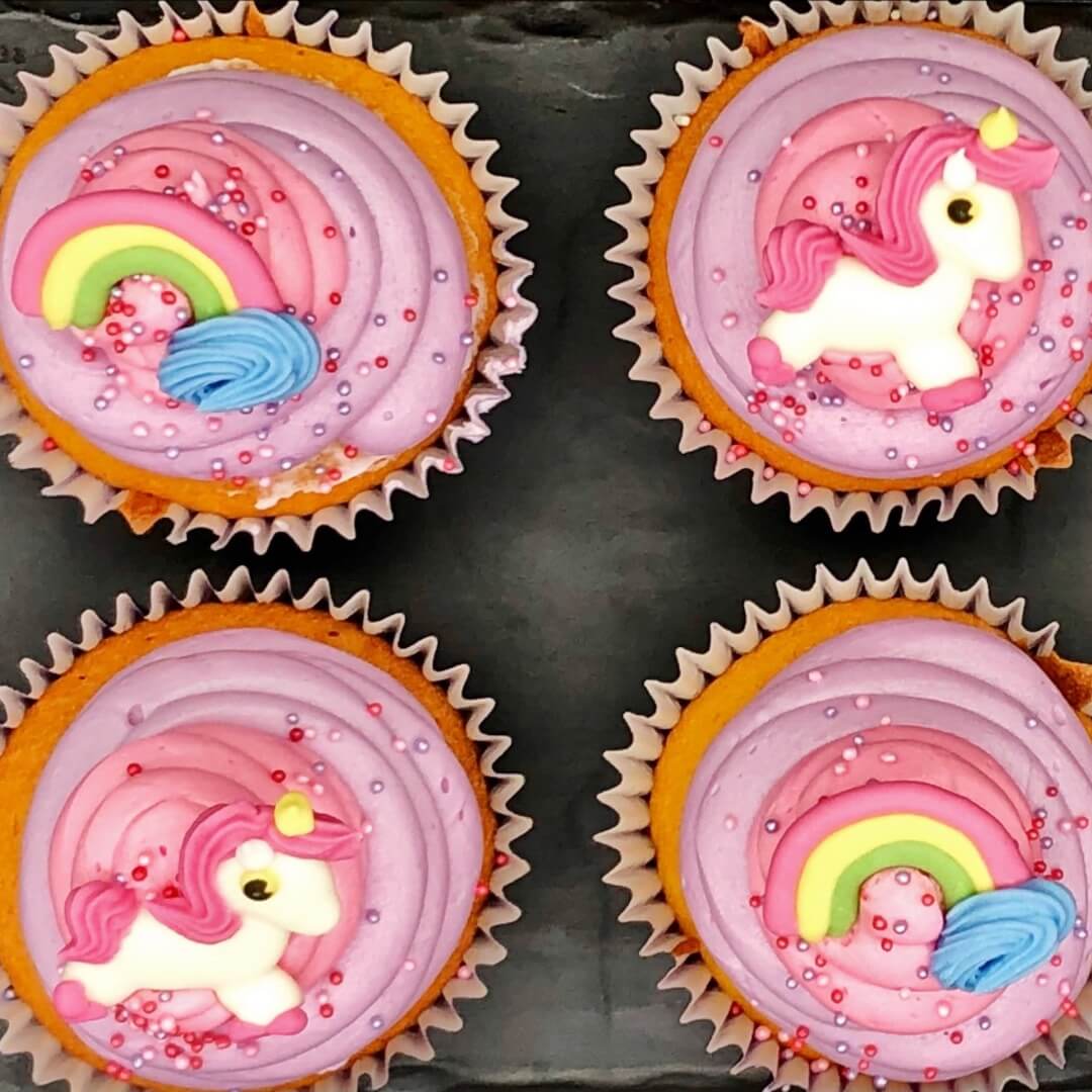 Rainbow Unicorn Cupcake (Box Of 6 Or 12)