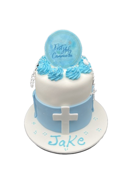 Boys Communion Cake